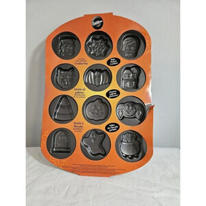 Halloween wilton-12 Cavity non- Stick  Cookie Pan   Baking, Party, New